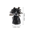thumbnail image 2 of WEUVEB 12 Pcs Bloc de Poids de Ballon en Noir Pendentif de Ballon Réutilisable pour Mariages et Fêtes, 2 of 6
