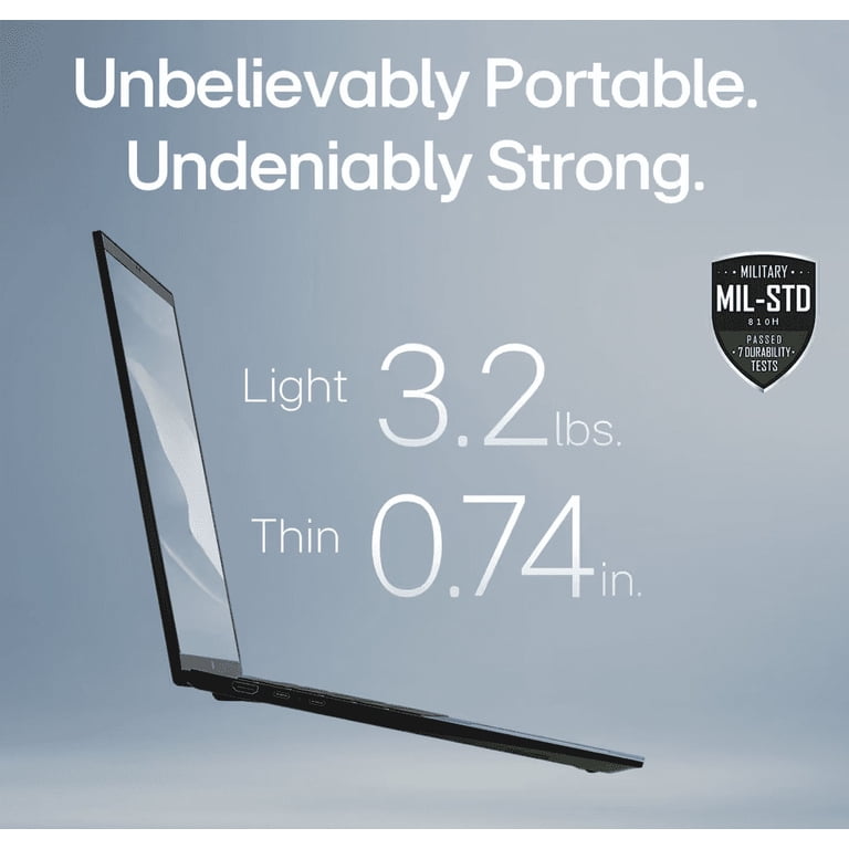 LG gram AI Powered Laptop 17.0in Touchscreen LCD WQXGA Display