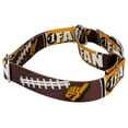 thumbnail image 4 of Country Brook Petz® Black and Gold Football Fan Martingale Dog Collar Limited Edition, Small, 4 of 5