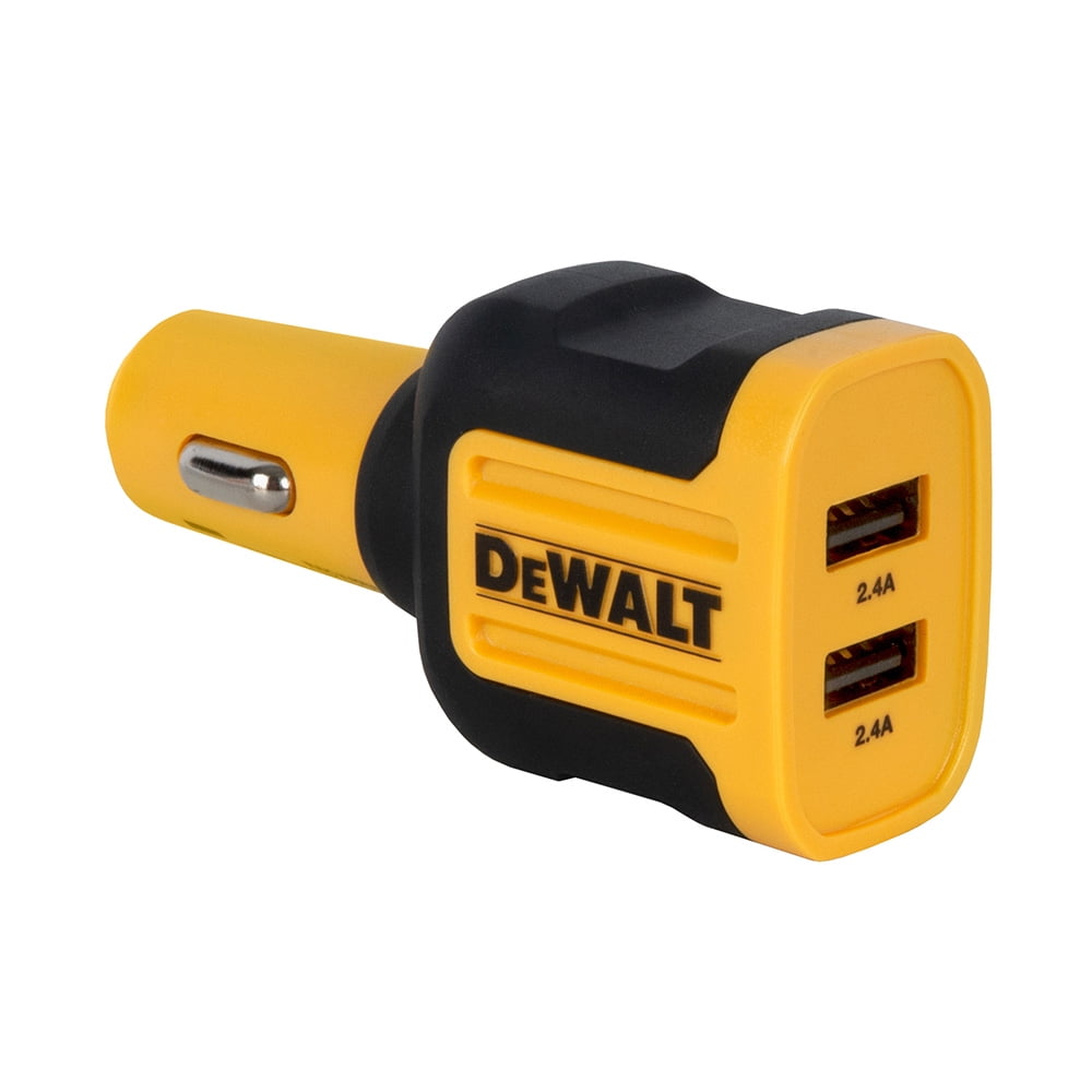 Dewalt141 9008 DW2 24W 2Port Mobile USB Charger