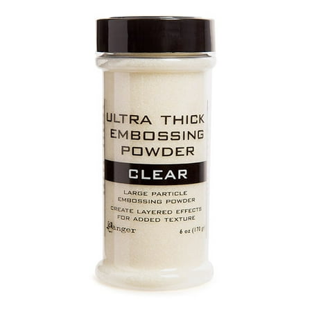 Ultra Thick Embossing Enamel Clear 6Oz Dimensional (Best Ink For Embossing)