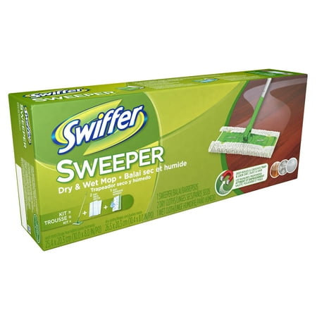 Swiffer Sweeper Floor Mop Starter Kit and Refills