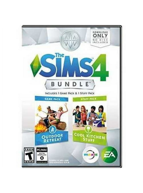 The Sims 4 Bundle Pack: Outdoor Retreat & Cool Kitchen Stuff Pack (PC)
