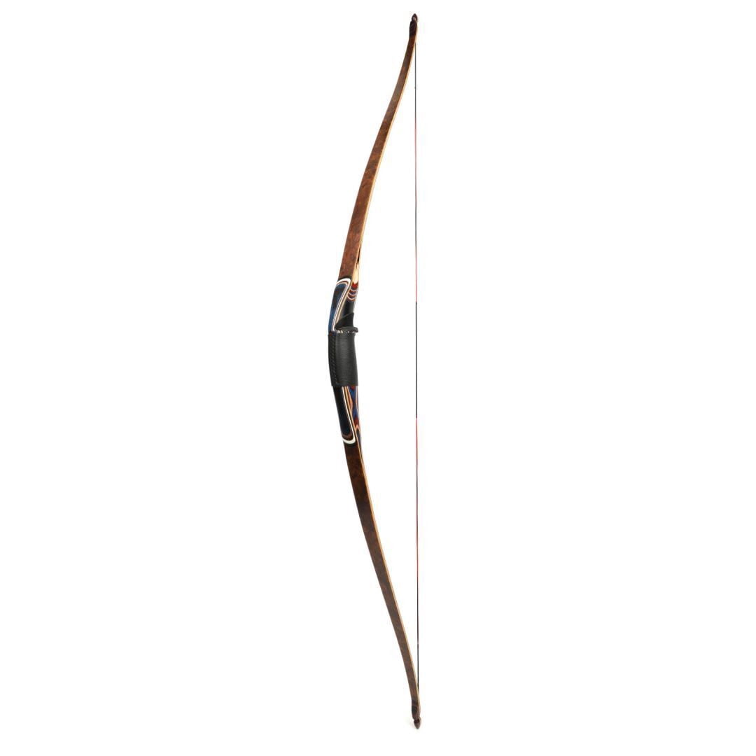 AME 60'' Traditional Longbow 20-55lbs Takedown Triangle Bow Horsebow Hunting Archery (only Bow)