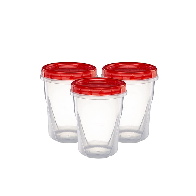 Recipientes desechables elegantes para almacenar alimentos, 960 ml, paquete de 10