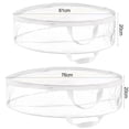 thumbnail image 3 of YAOMOBB Lightweight And Sturdy Wreath Storage Christmas Wreath Storage Bag Garland Organizer Round PVC Transparent Design Easy to Carry Handle, 3 of 7