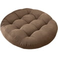 thumbnail image 1 of Cojines redondos para sillas, cojines para sillas, cojines para sillas de interior de pana rellenos de algodón perla, cojines para sillas de patio, muebles de oficina en casa y jardín, 1 of 5