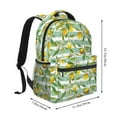thumbnail image 2 of Fotbe Lemon Pattern Casual Backpack for School, Travel, and Outdoor Activities - Durable, Lightweight, and Comfortable, 2 of 5