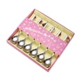 thumbnail image 2 of Lipstore 6x Christmas Spoons Set Flatware Cutlery Set Utensils with Gift Box Xmas Cutlery, 2 of 8