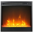 thumbnail image 5 of Evelyn&Zoe Quincy Rectangular TV Stand with Crystal Fireplace for TV's up to 65", White, 5 of 11