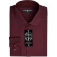thumbnail image 1 of Society of Threads - Camisa de vestir con botones para hombre, color rojo, grande, 1 of 1