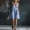 Blue, variant on Sleeveless Square Neck Overalls, Front Patch Pocket, Loose Cutting, Side Pockets and Skin-Friendly Fabric for Daily Comfort Beige S