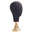 thumbnail image 3 of Soporte de cabeza de maniquí Yuyangstore para exhibición de postizos sombreros negro, 3 of 8