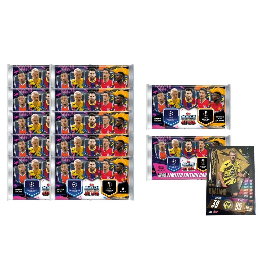 2020-21 Topps Match Attax Champions League Cards - 70 Card ...