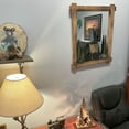 thumbnail image 3 of Zeckos 26 inch Painted Black Bears Wood And Metal Wall Mirror Forest Bathroom Decor, 3 of 8