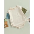 thumbnail image 3 of Bagilaanoe Baby Girl Boy Rompers Short Sleeve Bodysuits 3M 6M 12M 18M 24M Infant Casual One Piece Short Jumpsuit, 3 of 9