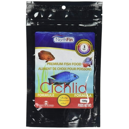 Food Cichlid Formula 3Mm Pellet 100 Gram Package, Formula Consist on being Filler Free, Bi-product Free and Artificial Pigment Free with no added Hormones By