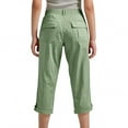 thumbnail image 4 of Delliss Kids Capris Cargo Joggers Hiking Pants Hiking Cargo Shorts Lightweight Quick Dry Elastic Waist for Casual, 4 of 8
