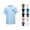 Light Blue, variant on RTKFRFLM Boys Hawaiian T-Shirt Tropical Coconut Palm Tree Graphic Crewneck Short Sleeve Summer Beach Vacation Tee Top
