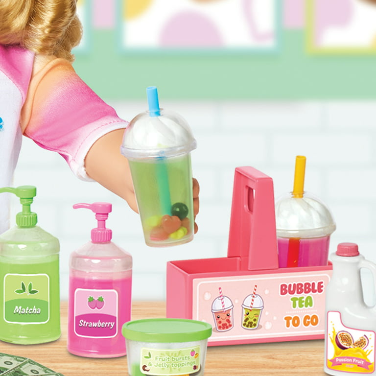 My Life As 39-Piece Bubble Tea Play Set for 18” Dolls 