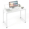 thumbnail image 1 of Gymax 1PC Home Office PC Table Rectangular Meeting Room Table 40''x19.5'' w/ Metal Frame, 1 of 6