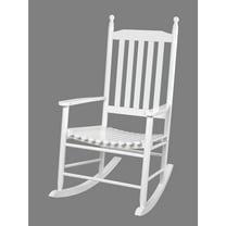 Giftmark 3400W Adult Tall Back Rocking Chair White