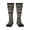 3 Black, variant on Construction Machines print thigh-high socks, crafted for both men and women with a stretchy, high-opaque design perfect for daily wear