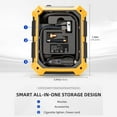 thumbnail image 5 of Tire Inflator 100 PSI, Car Tire Air Pump, Portable Air Compressor for Tires, Yellow, for Gift, 5 of 7