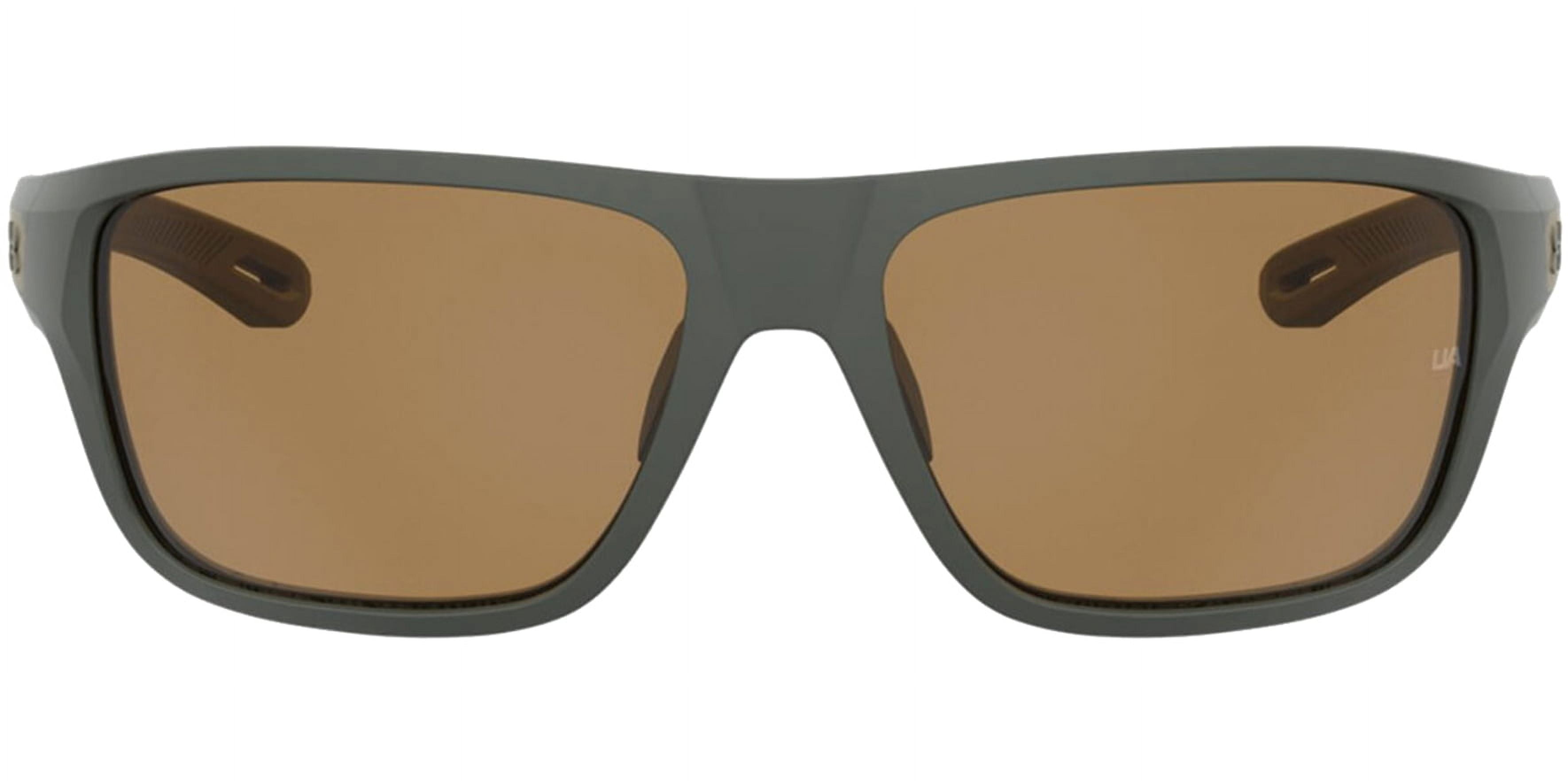 Under Armour Men's Polarized Oleophobic Sports Wrap Sunglasses - UA 0004/S  01ED/6A 65 
