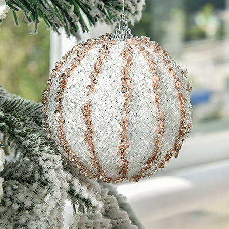 

Qazqa Christmas Tree Decoration Christmas Ball Color Ball Dipped In Powder Ball Christmas Ornaments Pendant Ball Christmas Decorations