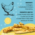 thumbnail image 5 of Crunchy Munchy All Natural Chicken Flavored Rawhide Alternative Twist Stix for Dogs, (100 Pack Sticks) Dog Chews Made With Real Chicken- Premium Grade Easily Digestible- Great for Dental Health, 5 of 9