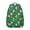 Green-15, variant on Cute Cartoon Dinosaur Backpack for Student with Forest and Stars Theme Watercolor Dino Pattern Colorful Artistic School Bag