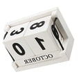 thumbnail image 3 of Raindrops  Y Wooden Perpetual Calendar Office Decor Housewarming Gift, 3 of 8