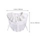 thumbnail image 3 of 1 pieza de cuello de encaje elegante, cuello falso, chal de encaje, decoración para ropa, cuello decorativo, 3 of 7