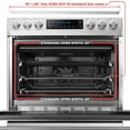 thumbnail image 7 of Last Confection 18" x 26" Aluminum Baking Sheet Pans - Set of 8, Commercial Grade Full-Size Rimmed Cookie Sheet Trays, 7 of 7