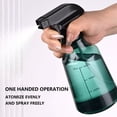 thumbnail image 3 of Bxaolu Plant Mister Water Spray Bottle - Fine Mist Spray Bottle for Flowers, Plants, Gardening, Cleaning Solutions - 16.9oz, Plastic, Green, 3 of 9