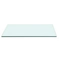 thumbnail image 2 of Square Tempered Glass Table Top 39.3x39.3 Inch 3/8 Inch Thick Safety Edge Dining Table Replacement Glass Surface for Indoor Outdoor Use, 2 of 6