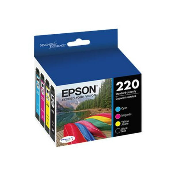 Epson 220 DURABrite Ultra Black/Color Combo Pack Ink Cartridges