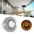 thumbnail image 4 of Ceiling Light, Sun Shaped Decoration Aluminum Alloy Ceiling Light Fixtures  For Corridor For Kitchen For Porch High End Yellow Light, 4 of 8