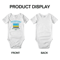 thumbnail image 3 of Everyone Loves a Nice Rwandan Boy Baby Rompers Baby Bodysuit (White, 3-6 Months), 3 of 5
