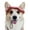 Pink, variant on Koiauber Corgi Sun Hat Pet Cap with Ear Holes Dog Sun Cap with Adjustable Neck Strap for Small And Medium Sized Pets Outdoor Sun Protection