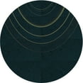 thumbnail image 1 of Ahgly Company Machine Washable Indoor Round Transitional Night Black Area Rugs, 6' Round, 1 of 7