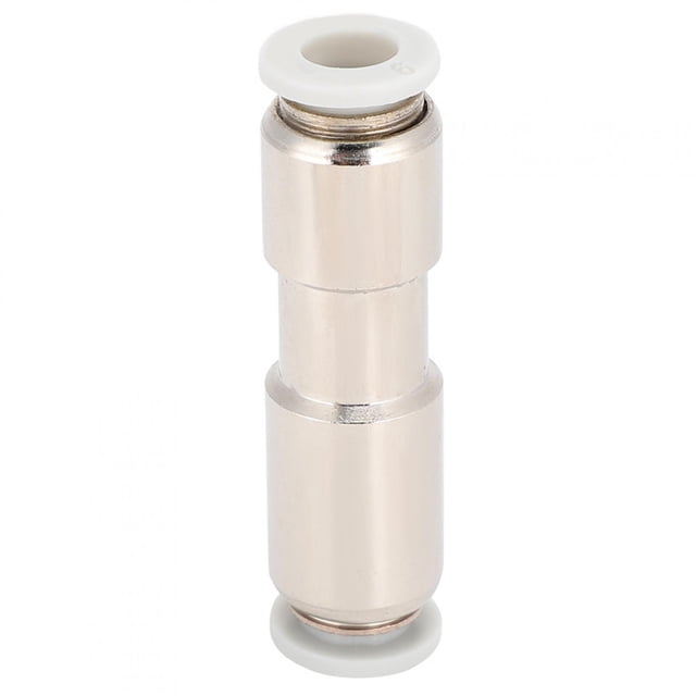 Metal Quick Plug Direct Connection Tube, 6mm/0.2in Metal Direct Connection Pipe, High Strength Air Tube For Aquarium
