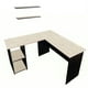 thumbnail image 2 of Escritorio En L DECOMOBIL con Repisas Incluidas Encino Polar, 2 of 5