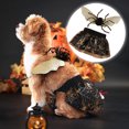 thumbnail image 2 of Dog Spider Costume Black Dog Tutu Dress and Spider Wing Set Halloween Cat Costume Spider Pet Outfit Puppy Cosplay Dress up Accessories for Cat Small Medium Dog（S）, 2 of 8