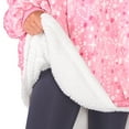 thumbnail image 6 of Bare Homey Plush Sherpa Wearable Blanket - Fluffy & Soft - Lightweight - Adult, Princess, 6 of 9