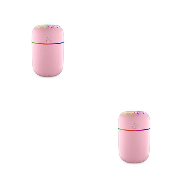 Advancent Humidificador de aire, difusor USB eléctrico portátil de modo Dual con luz nocturna colorida, generador de niebla, rociador de Type4 NO4