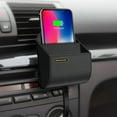 thumbnail image 1 of Chargeur Sans Fil pour Voiture 15 W, Boîte de Rangement à Charge Rapide / Bobine Séparée et Carte Principale / Protection Multiple / Fini Cuir / Conception à Grand Ouverture / 11,8 X 9,2 X 5,4 cm / Charge Stable et Efficace, 1 of 7
