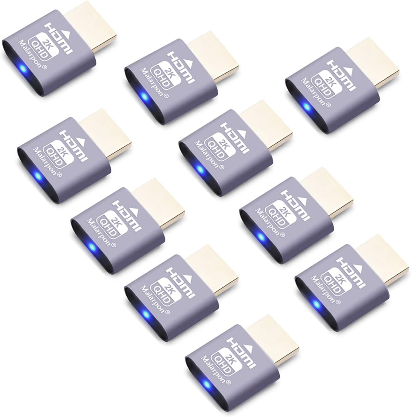 HDMI Dummy Plug fit-Headless Display Emulator DDC EDID Headless Ghos met Windows Mac OSX Linux Geweldig voor Grafische Versnelling Ondersteuning 1920x1080@ 60Hz 10P