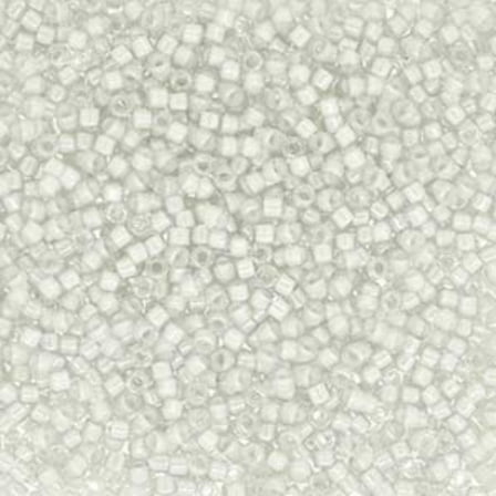 Miyuki Delica Seed Beads DB2391 11/0 Transparent Color Lined Moonstone Luster 7.2 Grams